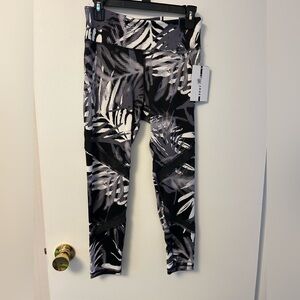 DKNY Monochrome Patterned Women’s Leggings M NWT
